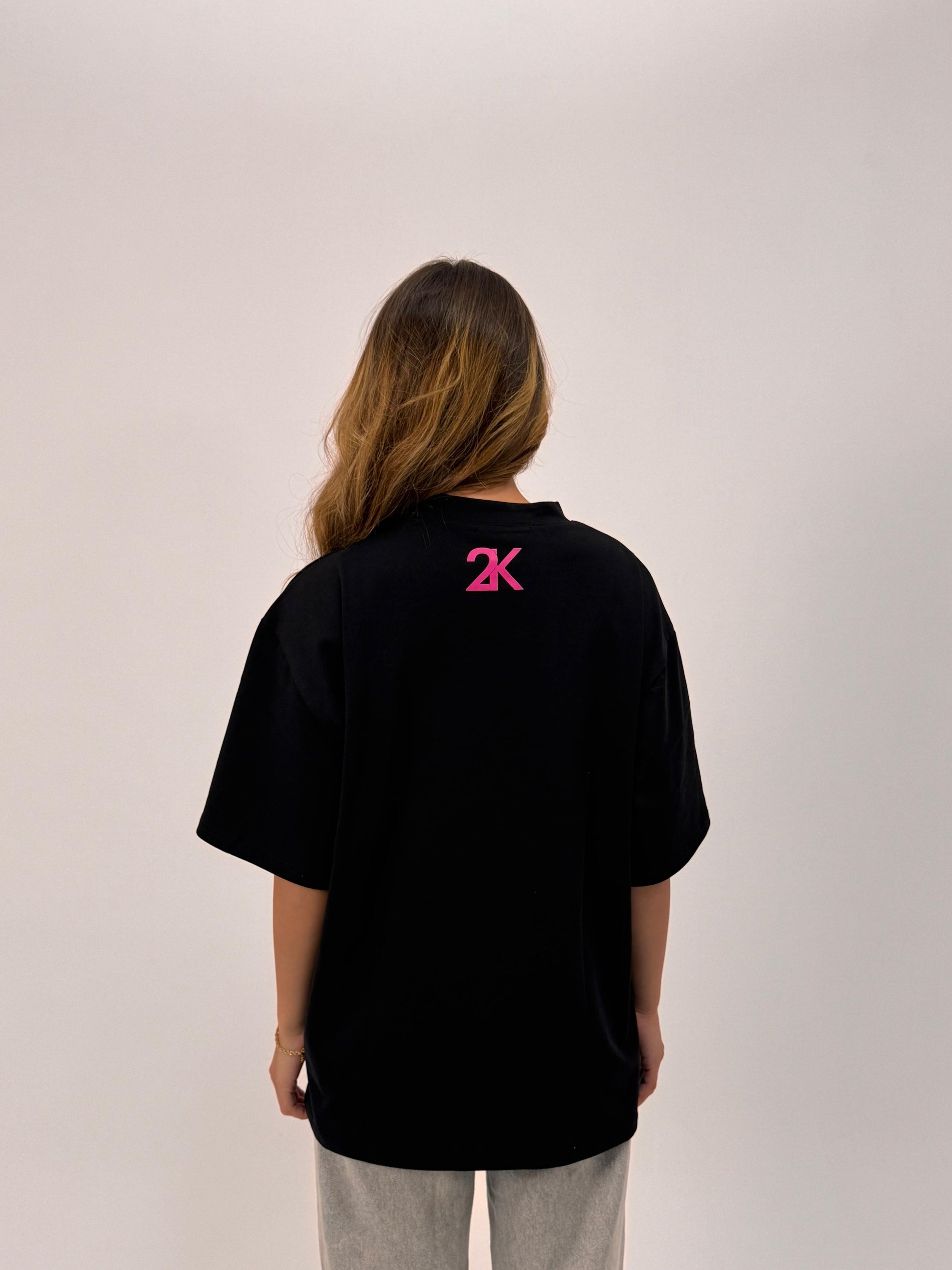 2K Oversized Black “Success Is a Decision” T-Shirt